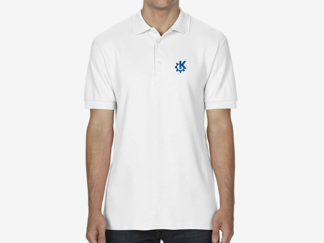 KDE Polo Shirt (white)