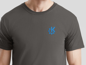 KDE T-Shirt (graphite)