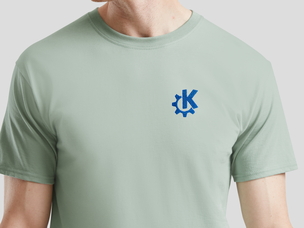 KDE T-Shirt (sage)