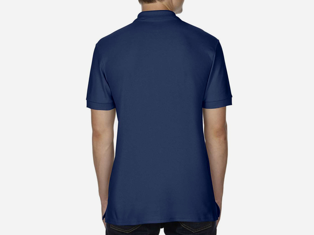 Larry the Cow  Polo Shirt (dark blue)