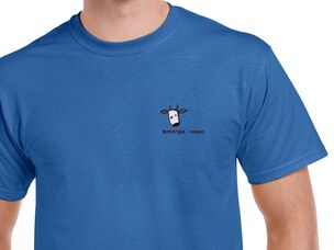 Larry the Cow  T-Shirt (blue)