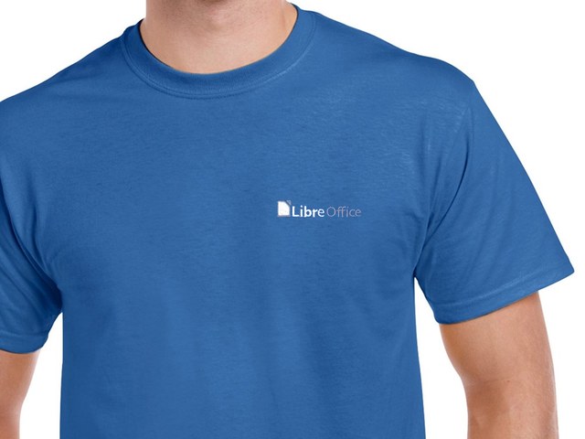 LibreOffice T-Shirt (blue)