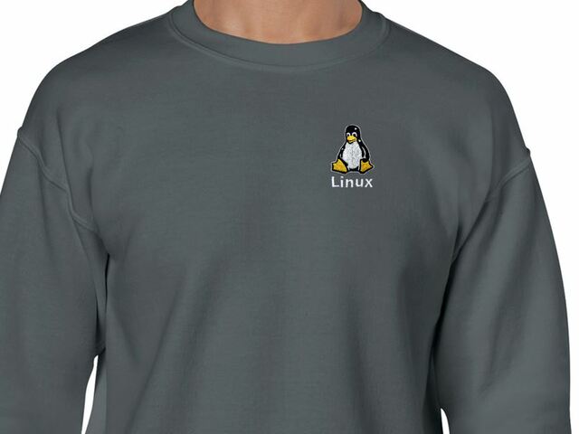 Linux crewneck sweatshirt