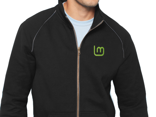 Linux Mint 2 jacket (black)