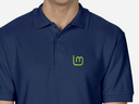 Linux Mint 2 Polo Shirt (dark blue)