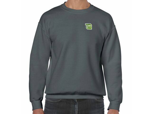 Linux Mint nostalgic crewneck sweatshirt