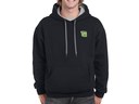 Linux Mint nostalgic hoodie (black-grey)