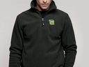 Linux Mint nostalgic pullover jacket (dark grey)