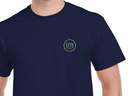 Linux Mint ring T-Shirt (dark blue)
