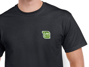 Linux Mint T-Shirt (black)