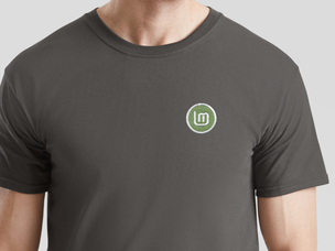 Linux Mint T-Shirt (graphite)