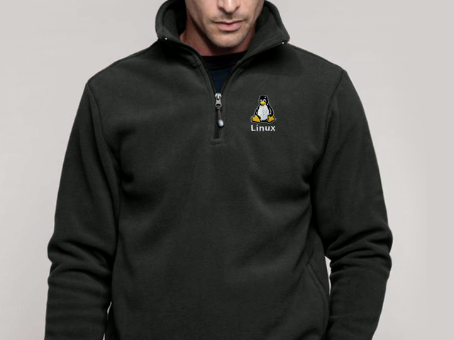 ジャケット・アウター Linux Linux pullover jacket (dark grey) - HELLOTUX