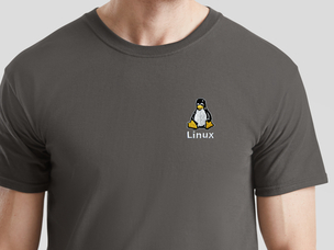 Linux T-Shirt (graphite)