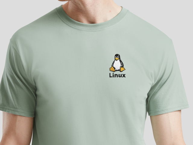Linux T-Shirt (sage)
