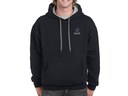 NixOS hoodie (black-grey)