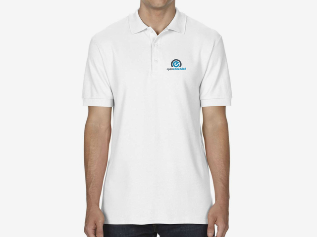 OpenEmbedded Polo Shirt (white)
