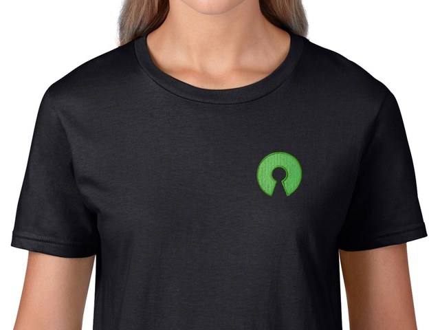 Open Source Women's T-Shirt (black)