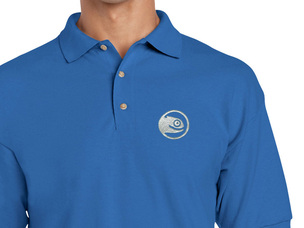 openSUSE (type 2) Polo Shirt (blue) old type