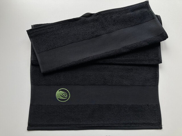 openSUSE (type 2) Towel (black)