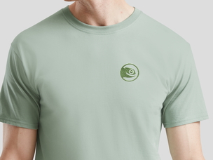 openSUSE (type 2) T-Shirt (sage)