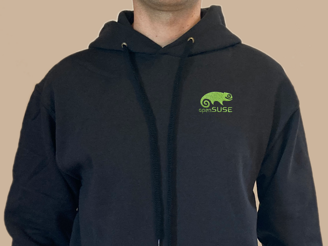 openSUSE hoodie (black)