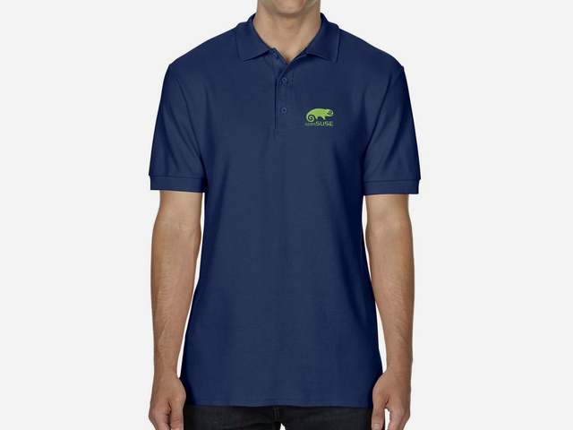 openSUSE Polo Shirt (dark blue)