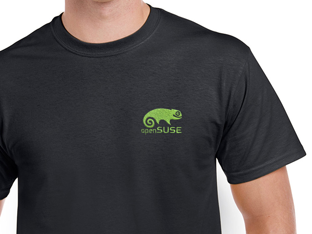 openSUSE T-Shirt (black)