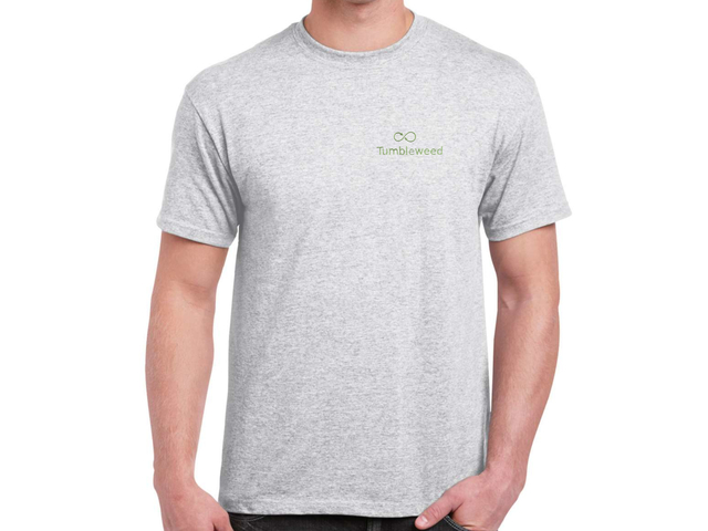 openSUSE Tumbleweed T-Shirt (ash grey)