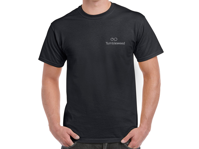 openSUSE Tumbleweed T-Shirt (black)