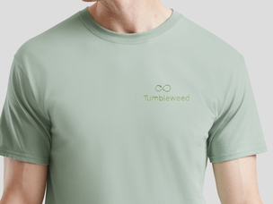 openSUSE Tumbleweed T-Shirt (sage)