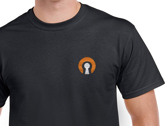OpenVPN (type 2) T-Shirt (black)