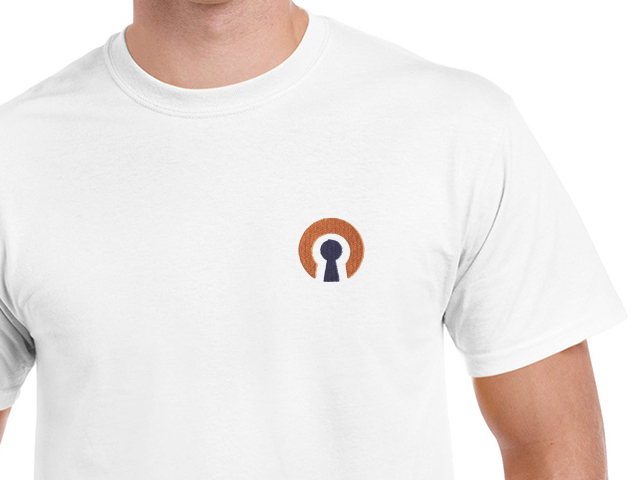 OpenVPN (type 2) T-Shirt (white)