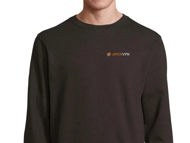 OpenVPN sweatshirt (black)