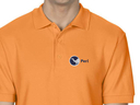 Perl (type 2) Polo Shirt (orange)