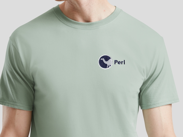 Perl (type 2) T-Shirt (sage)