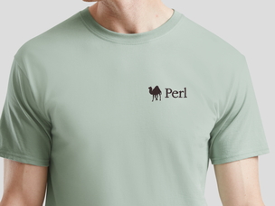 Perl T-Shirt (sage)