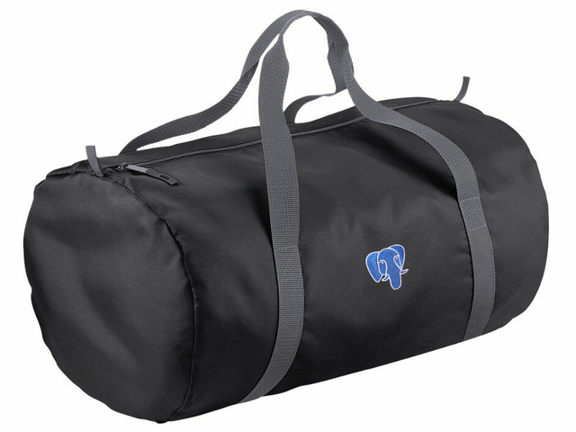 PostgreSQL barrel bag