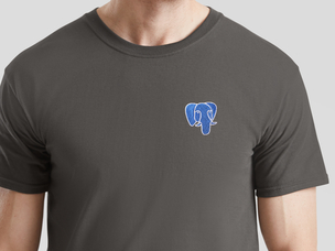 PostgreSQL T-Shirt (graphite)