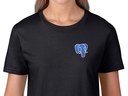 PostgreSQL Women's T-Shirt (black)