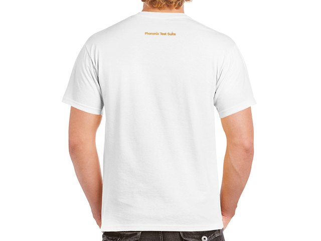 Phoronix Test Suite T-Shirt (white)