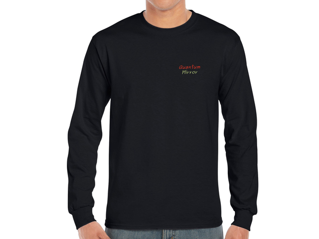 Quantum Mirror Long Sleeve T-Shirt (black)