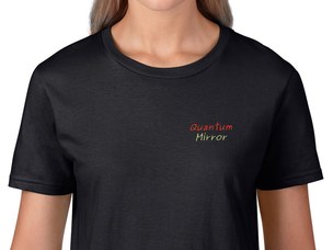 Quantum Mirror Women's T-Shirt (black)