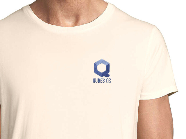 Qubes OS Organic T-Shirt