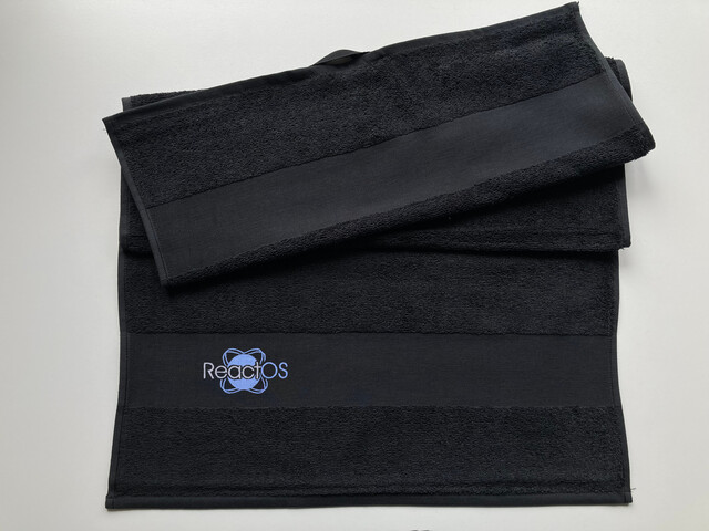 ReactOS Towel (black)