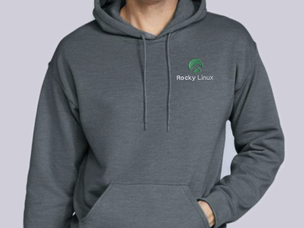 Rocky Linux hoodie