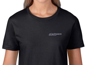 Slackware Women's T-Shirt (black)