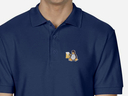 Tux with beer Polo Shirt (dark blue)