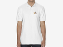 Tux with beer Polo Shirt (white)