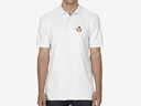 Tux with beer Polo Shirt (white)