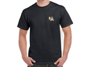 Tux with beer T-Shirt (black)